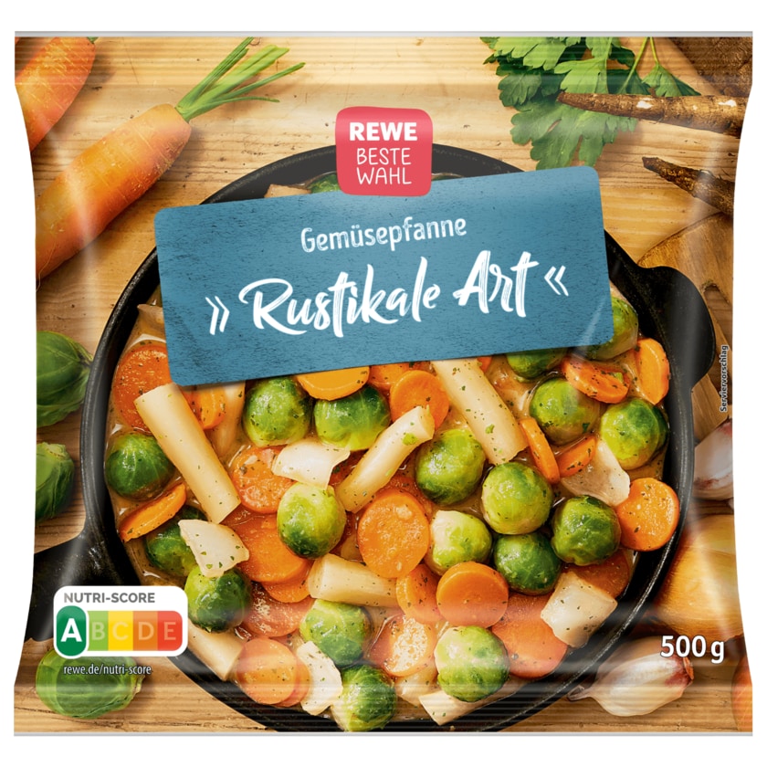 REWE Beste Wahl Gemüsepfanne Rustikale Art 500g